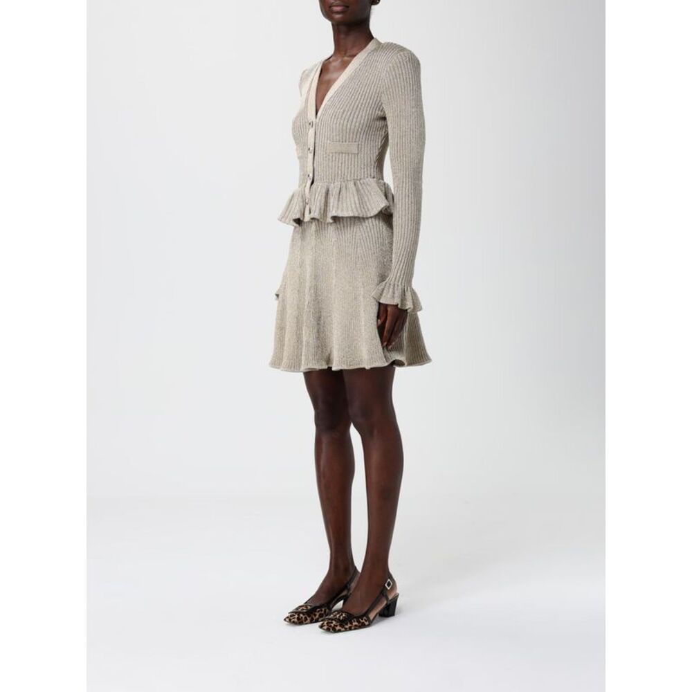 Self-Portrait Dress Woman Brown - Picture 3 of 4